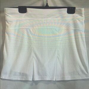 Women's White Athletic Shorts